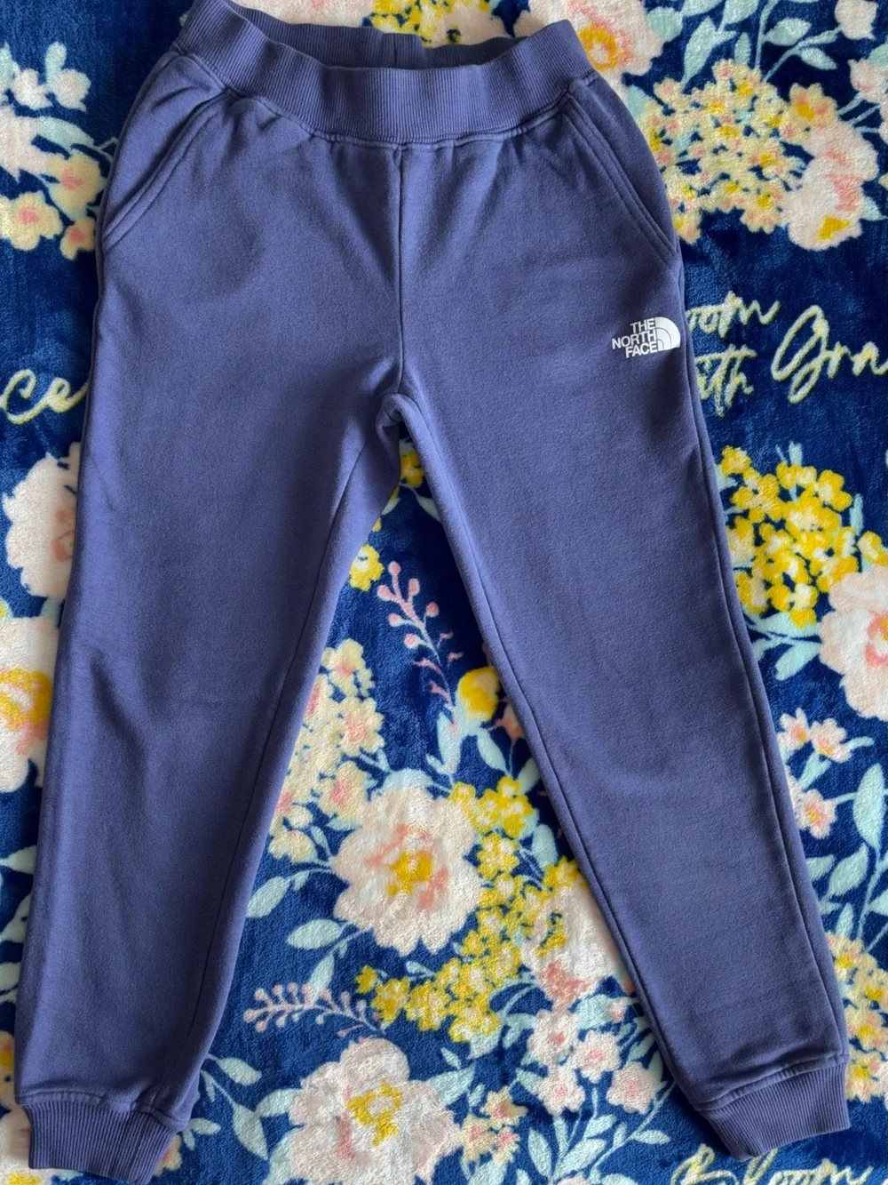 The North Face Kids Cove Blue/Purple  Jogger Sweatpants | Size: Girls 7/8